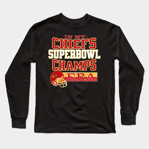 In My Chiefs Super Bowl Champs Era Long Sleeve T-Shirt by Polynesian Vibes